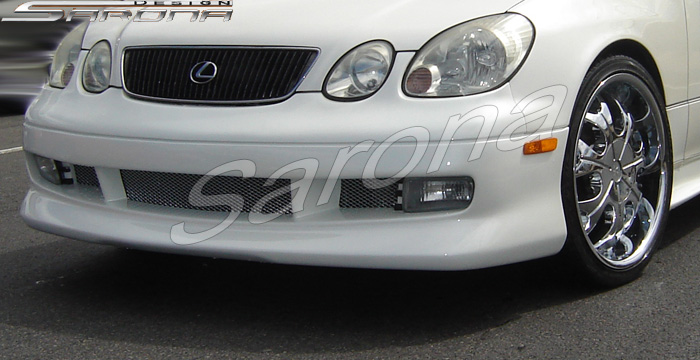 Custom Lexus GS300/400 Front Bumper  Sedan (1998 - 2005) - $490.00 (Part #LX-006-FB)